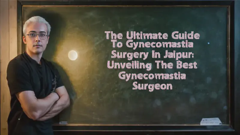 Featured image of post The Ultimate Guide to Gynecomastia Surgery in Jaipur: Unveiling the Best Gynecomastia Surgeon