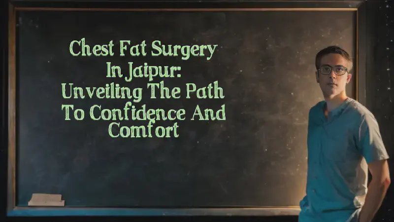 Featured image of post Chest Fat Surgery in Jaipur: Unveiling the Path to Confidence and Comfort