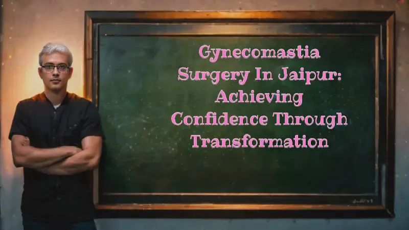 Featured image of post Gynecomastia Surgery in Jaipur: Achieving Confidence through Transformation