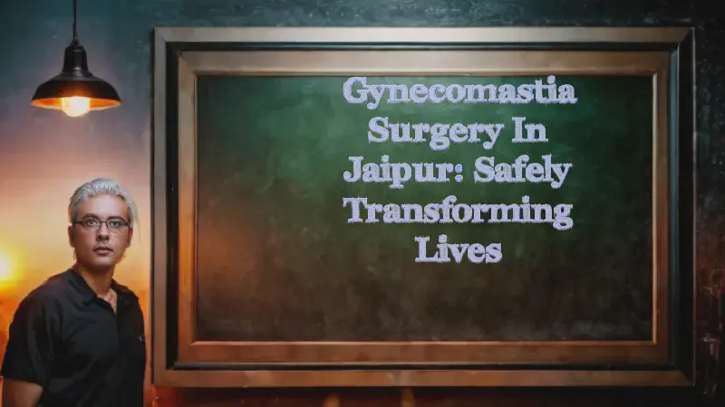 Featured image of post Gynecomastia Surgery in Jaipur: Safely Transforming Lives