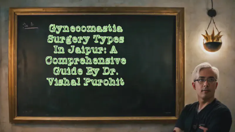 Featured image of post Gynecomastia Surgery Types in Jaipur: A Comprehensive Guide by Dr. Vishal Purohit