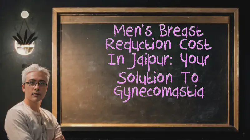 Featured image of post Men's Breast Reduction Cost in Jaipur: Your Solution to Gynecomastia