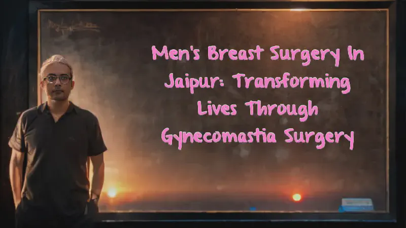Featured image of post Men's Breast Surgery in Jaipur: Transforming Lives through Gynecomastia Surgery
